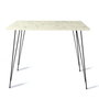 Hanah Home Sandalf Square - Marmo Blanco y Negro